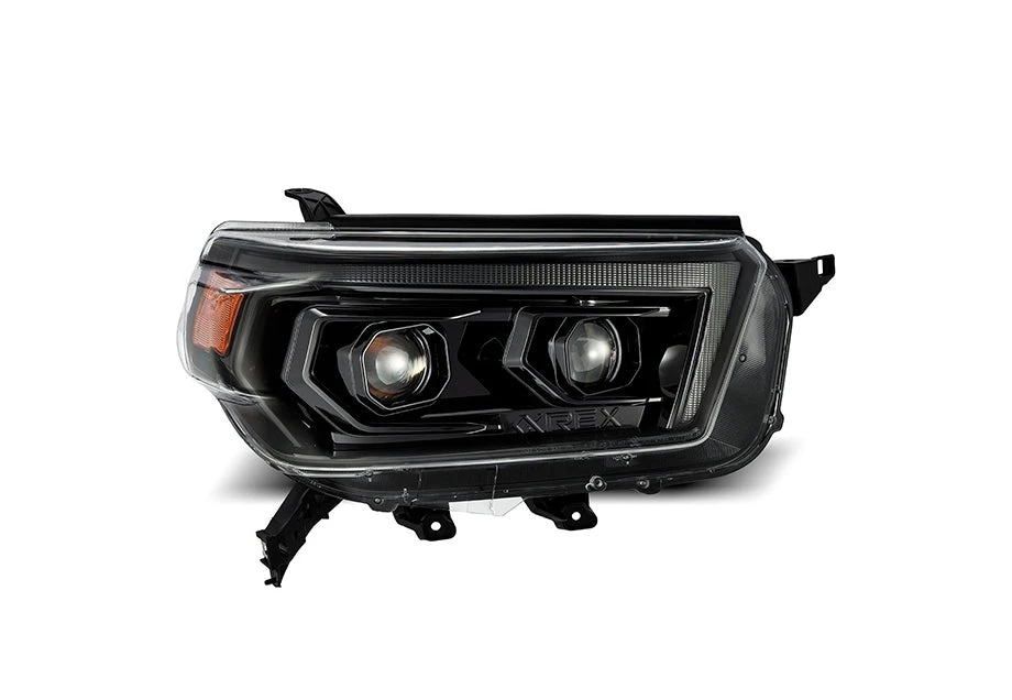 LUXX-Series Projector Headlights Alpha-Black Fits 10-13 Toyota 4Runner 1 LUXX-Series Projector Headlights Alpha-Black Fits 10-13 Toyota 4Runner