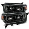 PRO-Series Projector Headlights Alpha-Black Fits 10-13 Toyota 4Runner