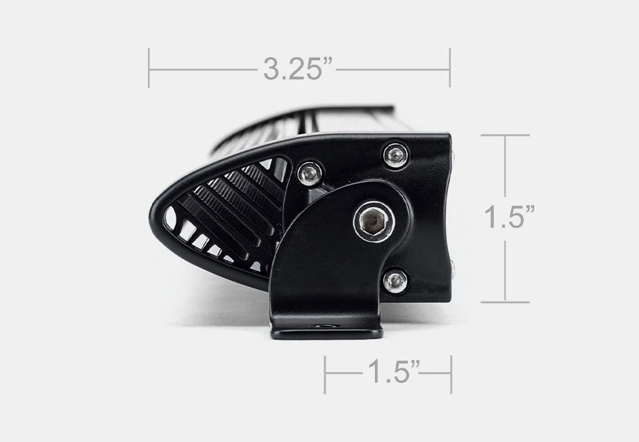 32" Slim Single Row LED Bar (Amber) 2 32" Slim Single Row LED Bar (Amber) - Image 2