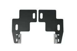 32" Lower Bumper Hidden LED Light Bar Mounting Brackets For 2014-2022 Chevy Colorado