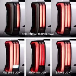 2022-2025 Toyota Tundra LED Tail Lights (pair) -Cali Raisedled Sale Store 2024 toyota tundra form tail lights comparison collage functions c