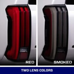 2022-2025 Toyota Tundra LED Tail Lights (pair) -Cali Raisedled Sale Store 2024 toyota tundra form tail lights comparison collage red vs smoked b 1