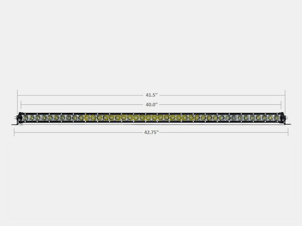 42" Slim Single Row LED Bar 1 42" Slim Single Row LED Bar