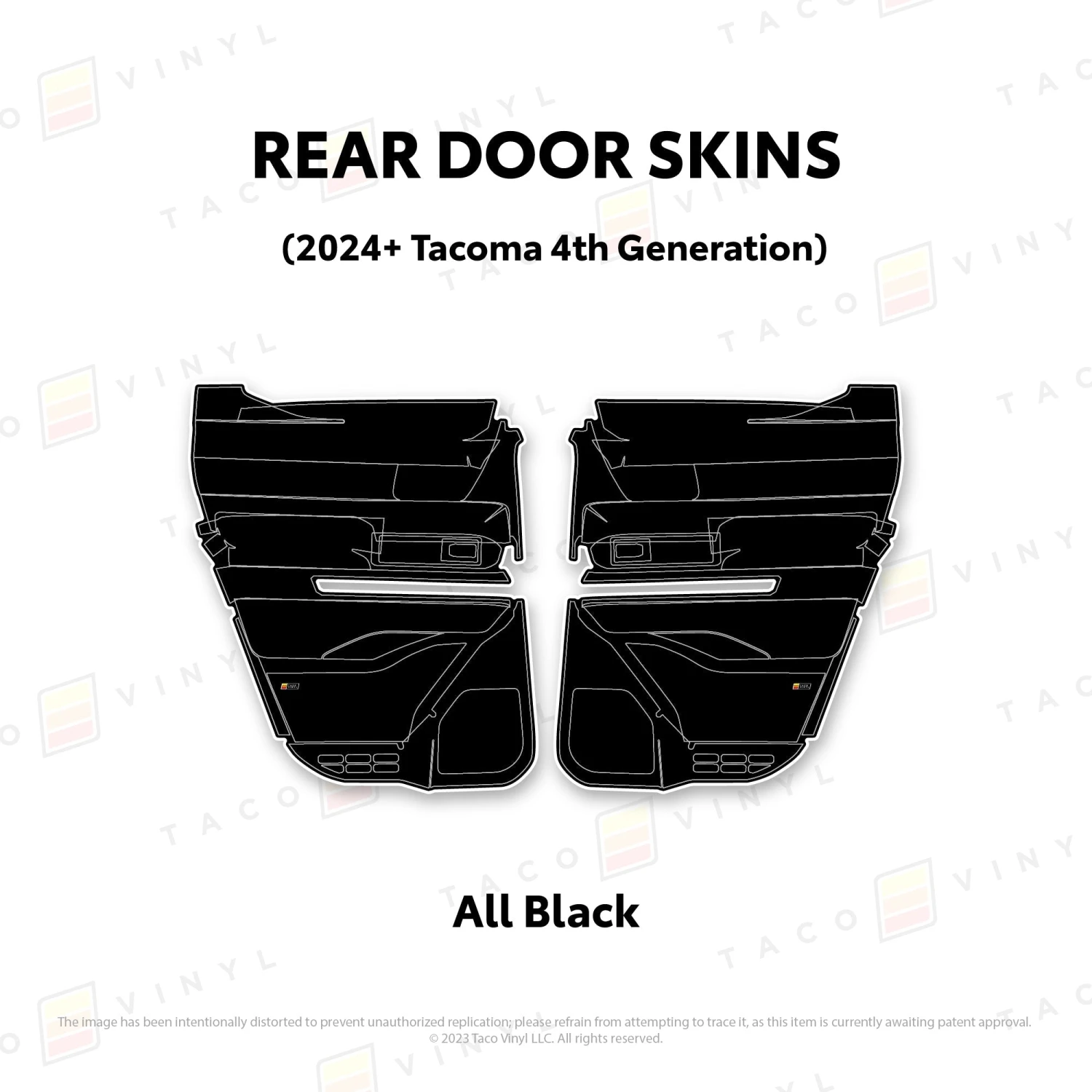 2024+ Tacoma Door Skins 20 2024+ Tacoma Door Skins - Image 20