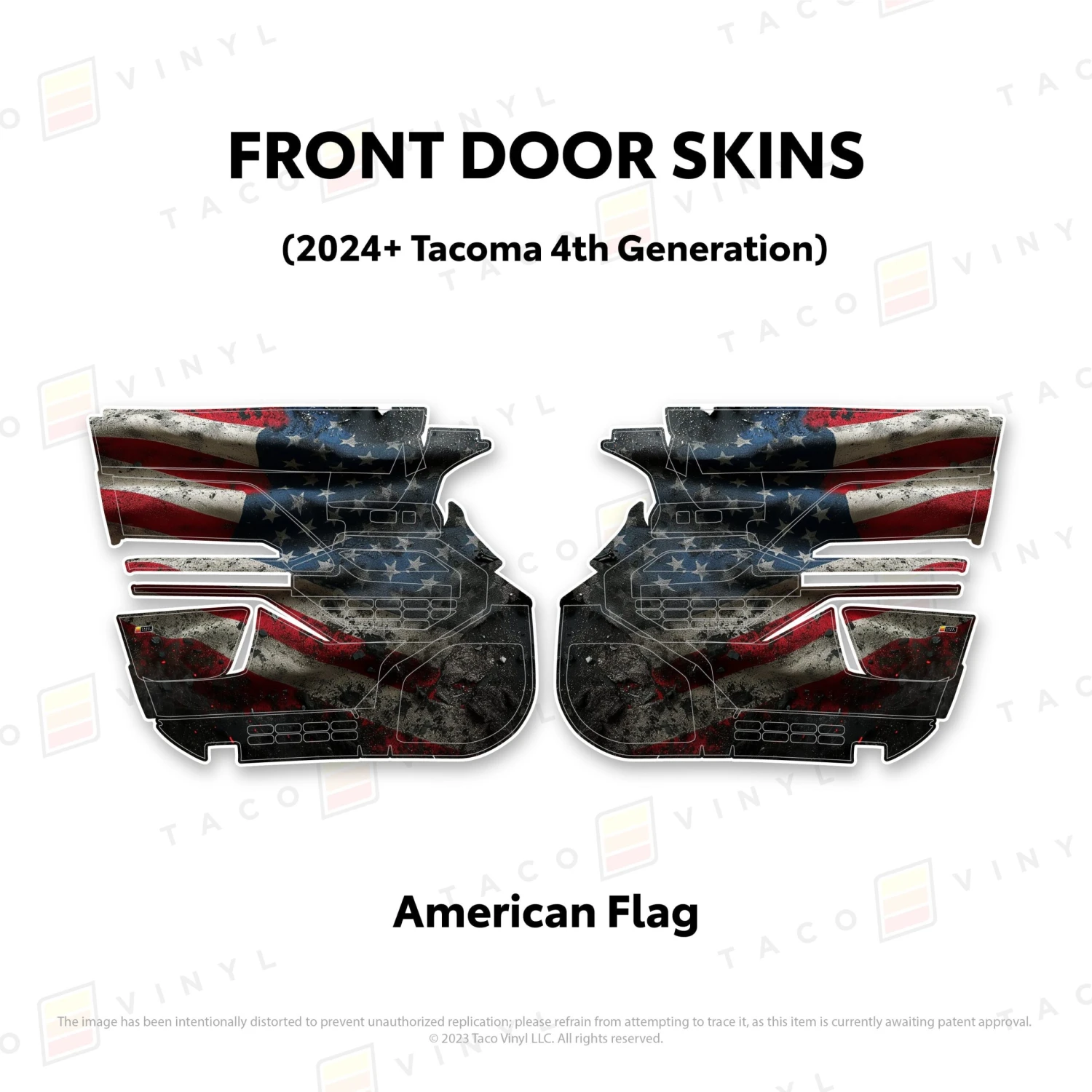 2024+ Tacoma Door Skins 5 2024+ Tacoma Door Skins - Image 5