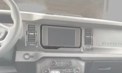 8 Inch Display Screen Accent Overlay Fits 2021-2024 Ford Bronco
