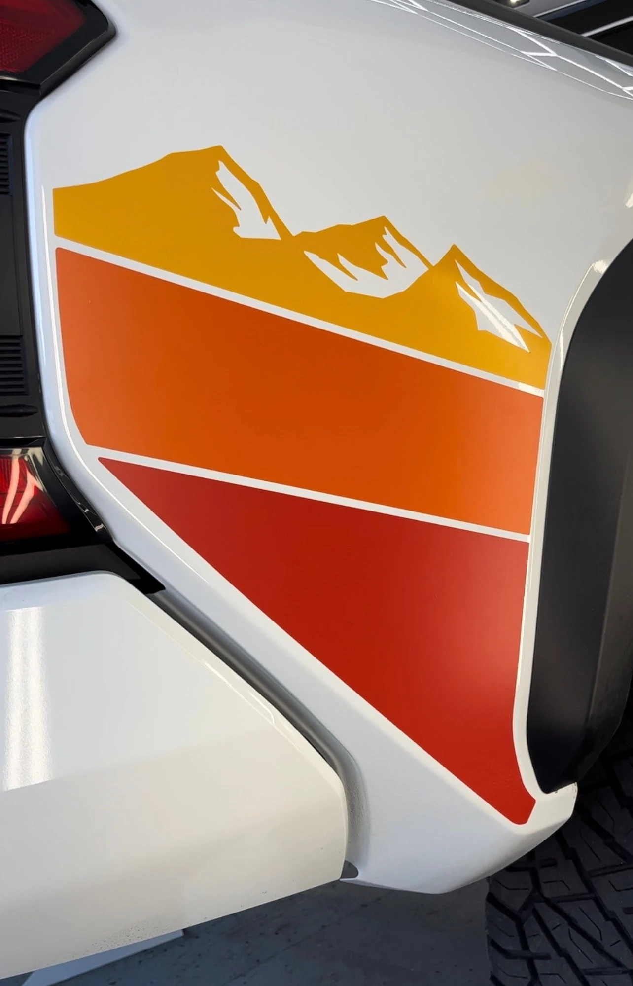 2024+ Tacoma Lower Bedside Decals - Designed 2 2024+ Tacoma Lower Bedside Decals - Designed - Image 2