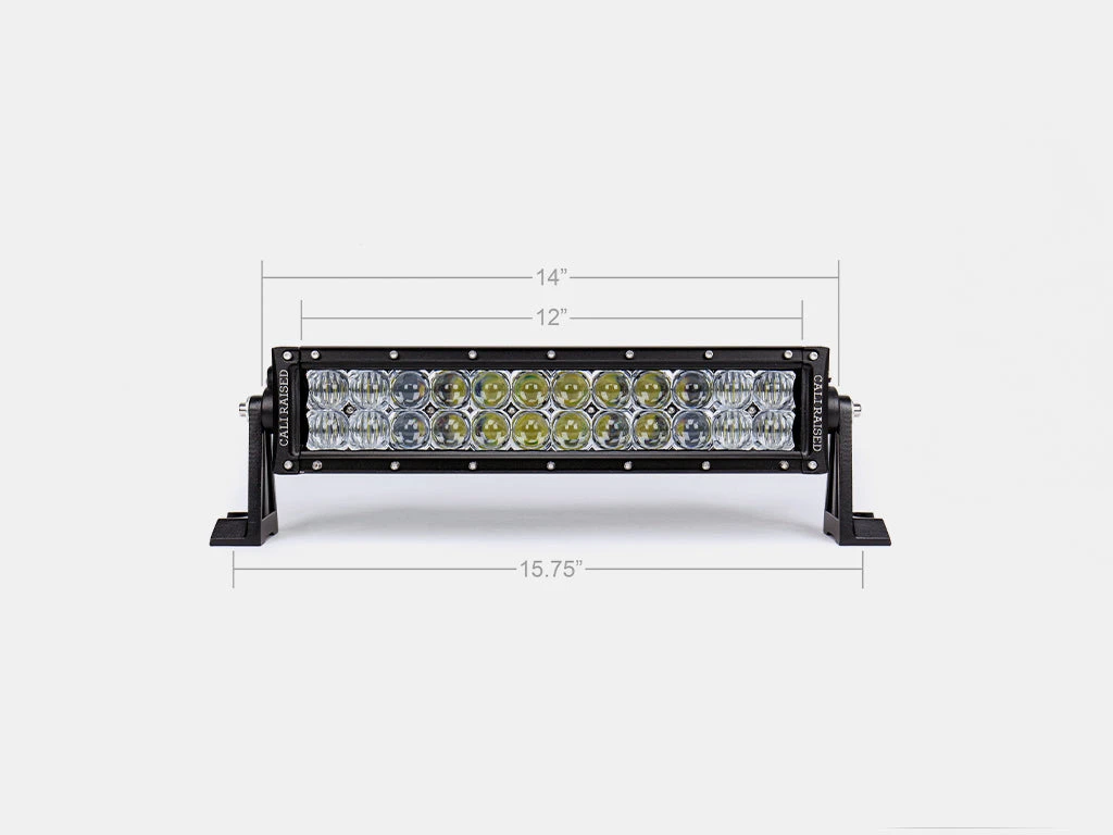 14" Dual Row 5D Optic OSRAM LED Bar 1 14" Dual Row 5D Optic OSRAM LED Bar