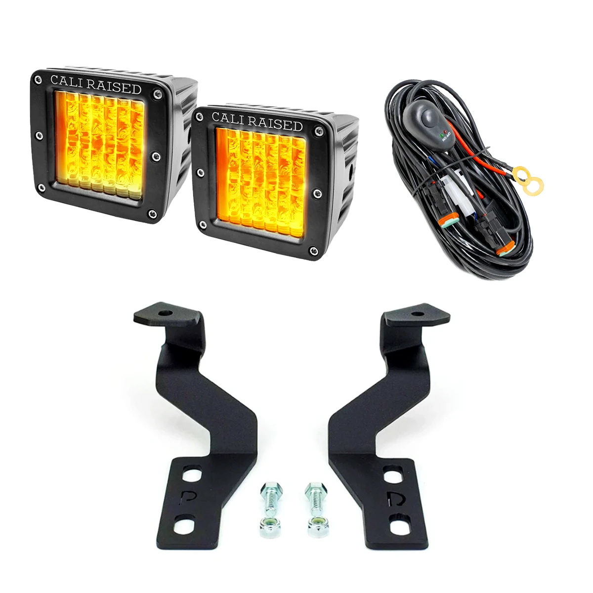 Low Profile Ditch Light Brackets Kit For 2014-2021 Toyota Tundra 17 Low Profile Ditch Light Brackets Kit For 2014-2021 Toyota Tundra - Image 17