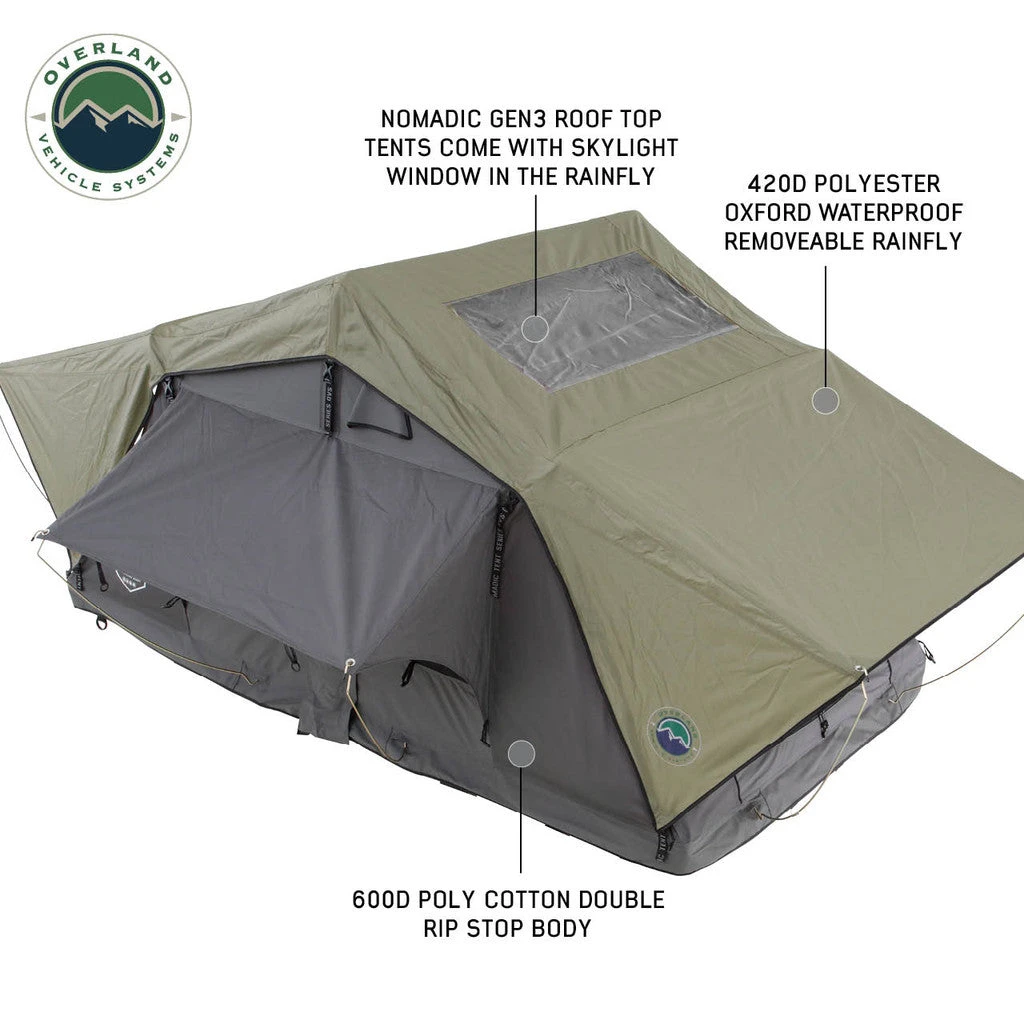 OVS Nomadic Standard Roof Top Tent 2 OVS Nomadic Standard Roof Top Tent - Image 2