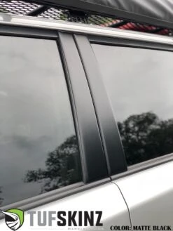 Door Pillars Accent Trim Fits 2007-2024 Toyota 4Runner 7 Door Pillars Accent Trim Fits 2007-2024 Toyota 4Runner -Cali Raisedled Sale Store RUN003 BLK M