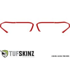 Headlight Accent Trim Overlay Fits 2016-2023 Toyota Tacoma 25 Headlight Accent Trim Overlay Fits 2016-2023 Toyota Tacoma -Cali Raisedled Sale Store TAC063 RED G 0