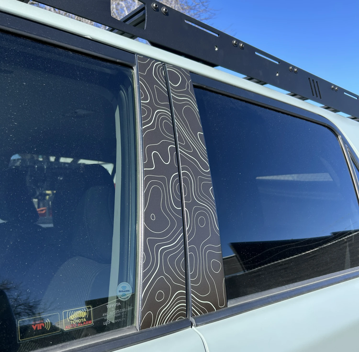 2010-24 4Runner Door Pillar Decals 2 2010-24 4Runner Door Pillar Decals - Image 2